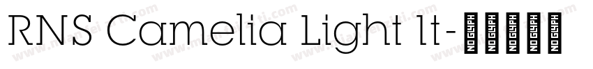 RNS Camelia Light It字体转换